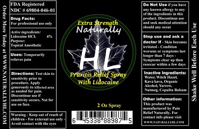 Package Label (2 Oz Spray)